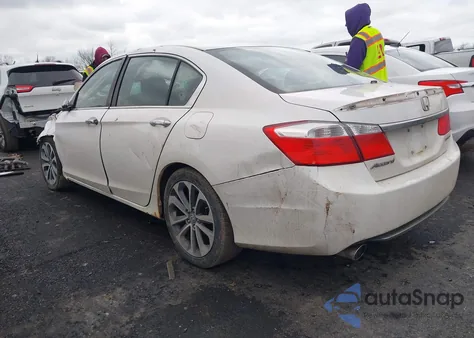 2013 Honda Accord Sport from USA, damaged, VIN 1HGCR2F55DA226599